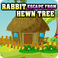  AvmGames Rabbit Escape From Hewn Tree Walkthrough